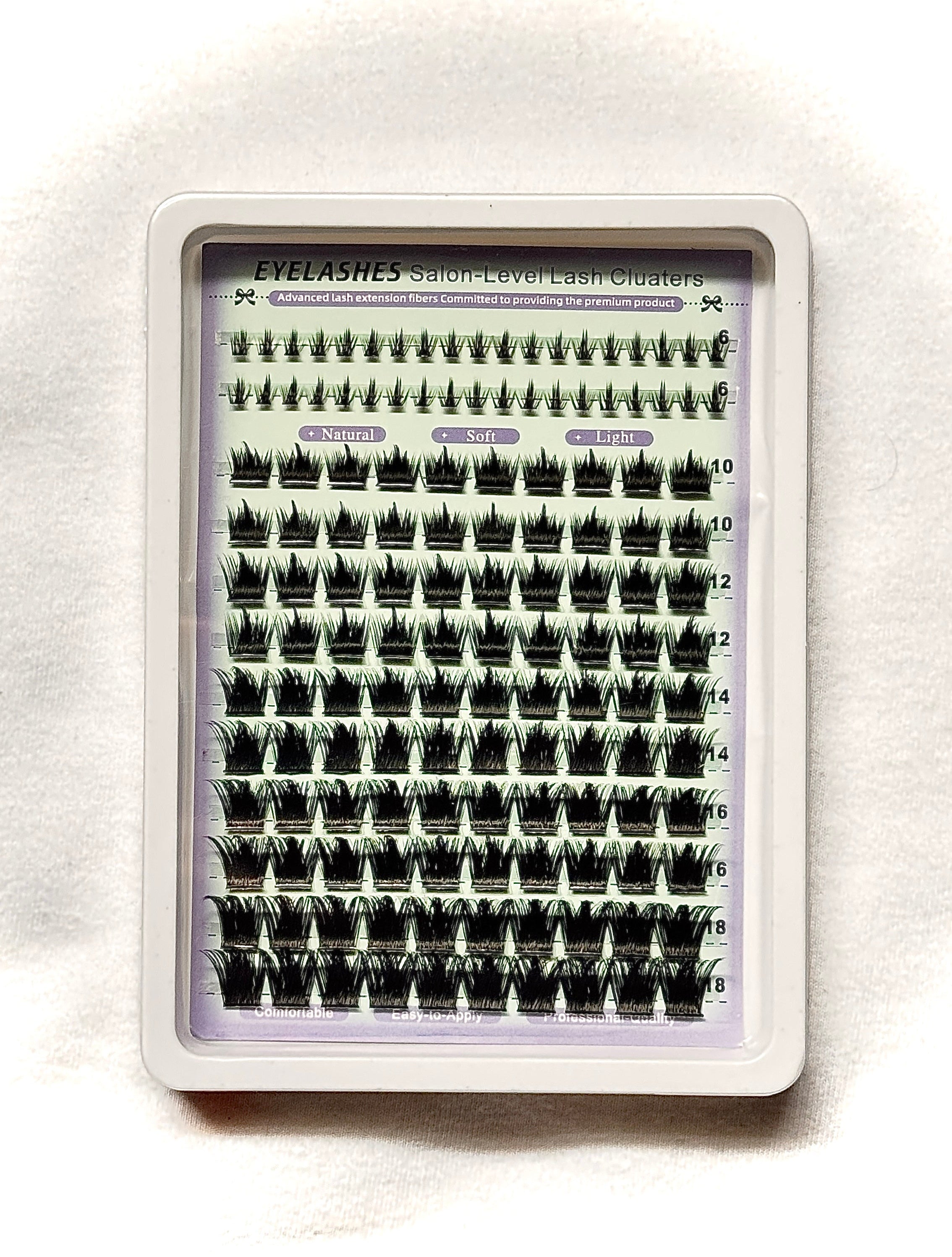 Spiky Wispy Lash Clusters