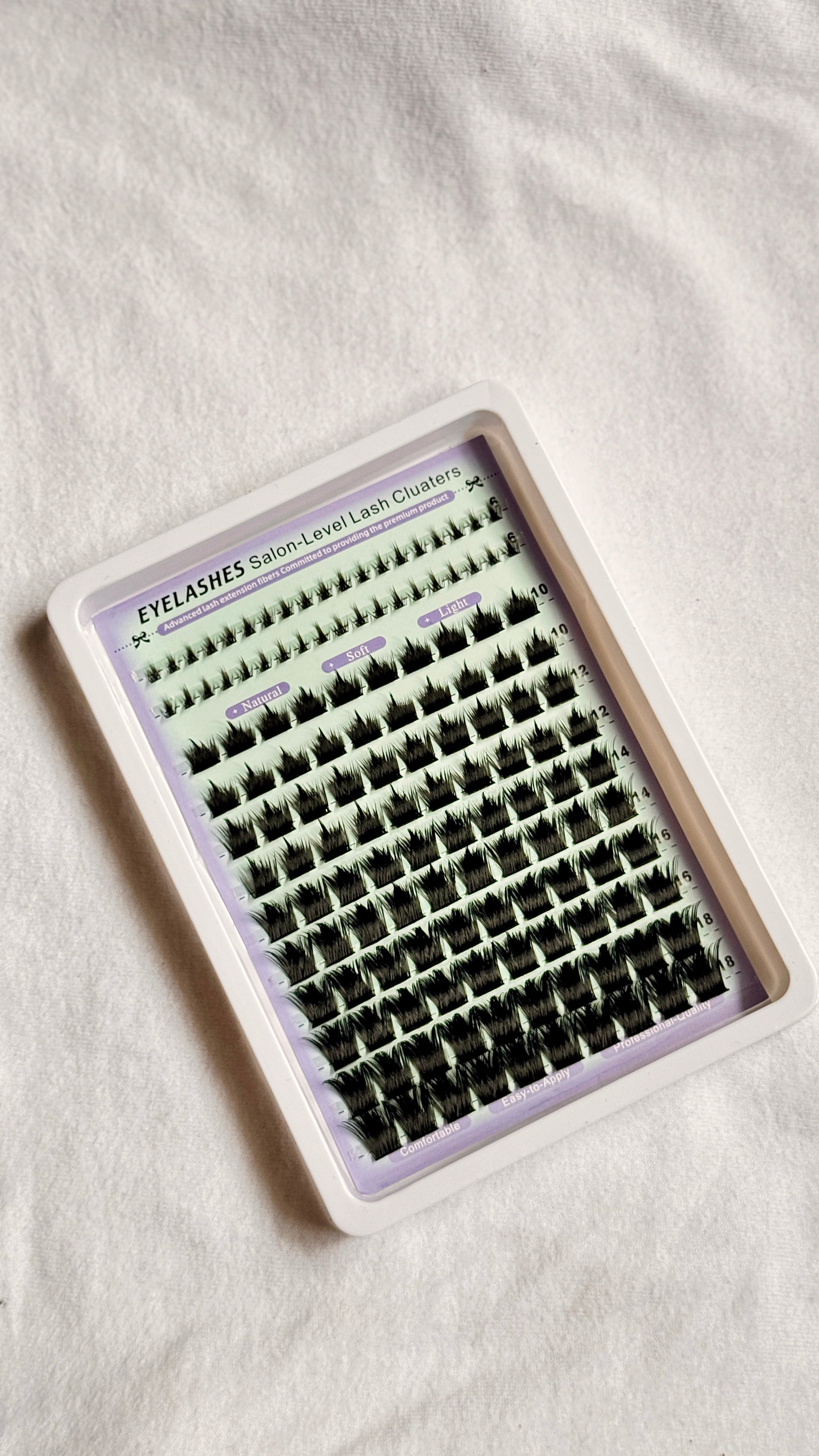 Spiky Wispy Lash Clusters