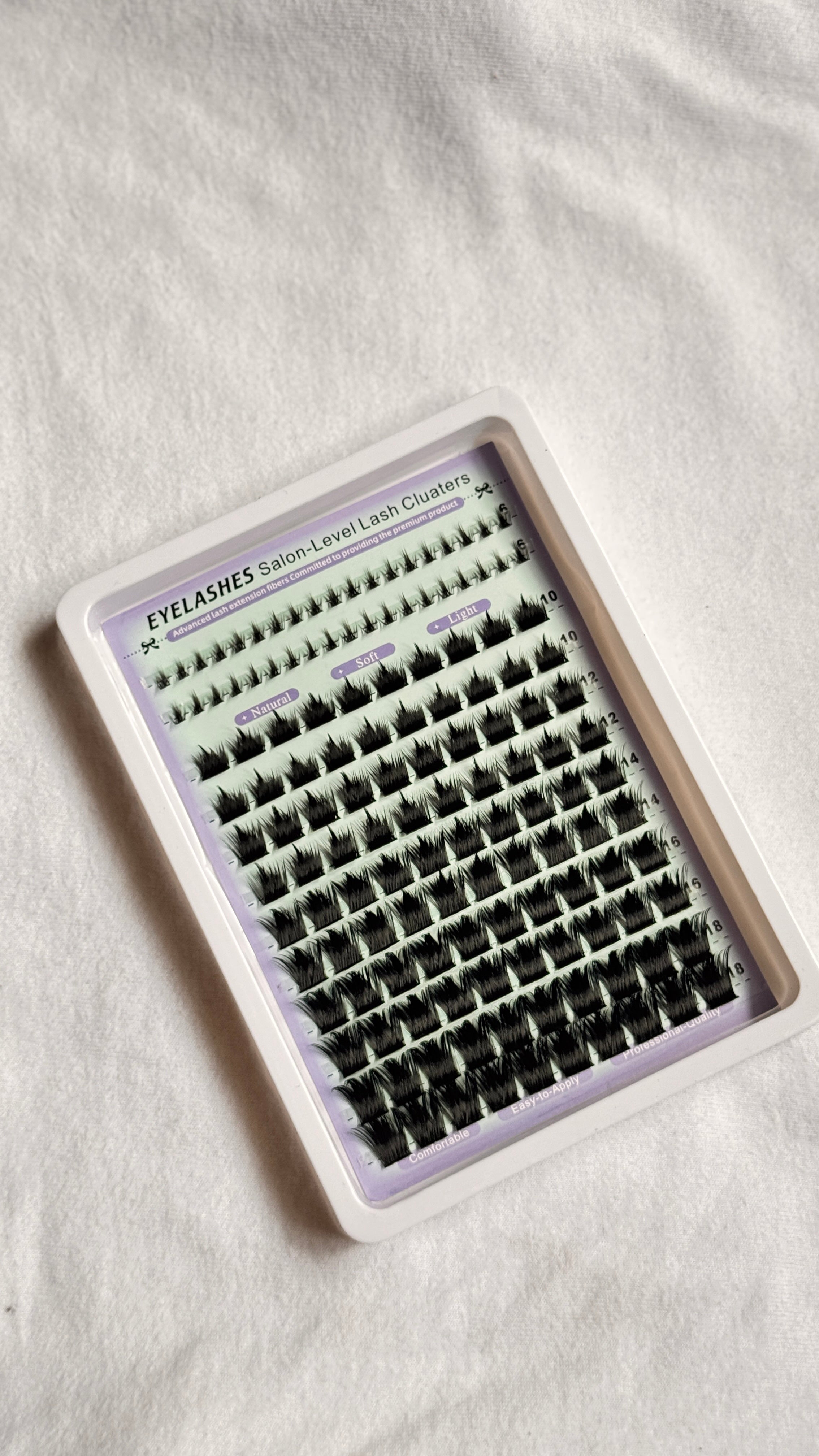 Spiky Wispy Lash Clusters
