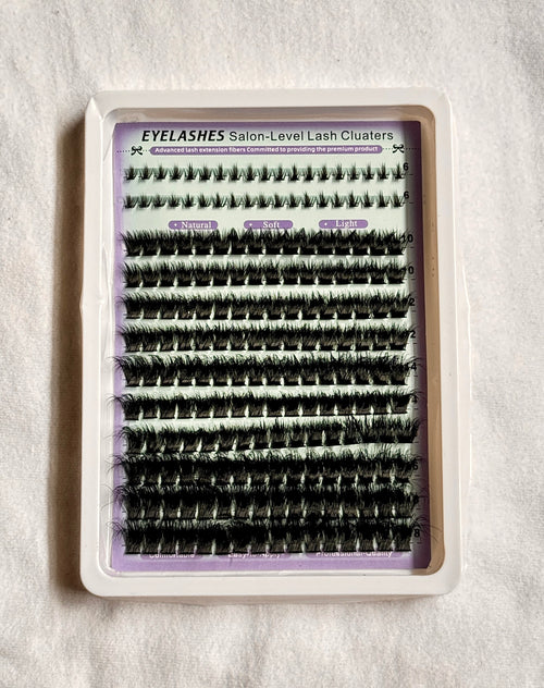 Spiky Wispy Lash Clusters – Dramatic Volume